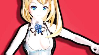 MMD HENTAI 3d ミライアカリの性的な『ロボットダンス』