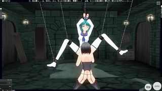 3D HENTAI BDSM the Mistress took the Schoolgirl to the Basement to Bring to Orgasms (PART 2)