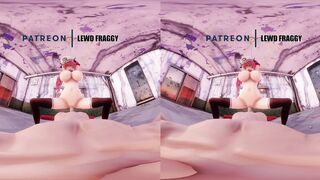 Azur Lane - Busty Honolulu Chained Cowgirl [5k VR HENTAI]