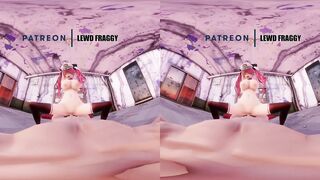 Azur Lane - Busty Honolulu Chained Cowgirl [5k VR HENTAI]