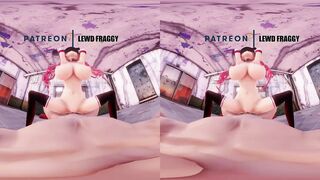 Azur Lane - Busty Honolulu Chained Cowgirl [5k VR HENTAI]