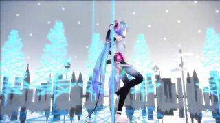Miku pole dancing
