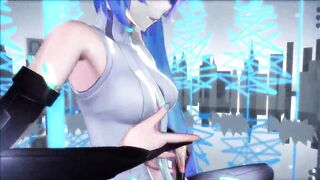 Miku pole dancing