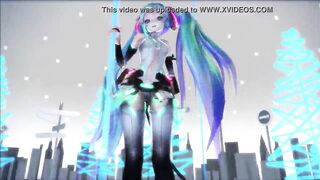 Miku pole dancing