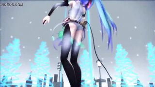 Miku pole dancing