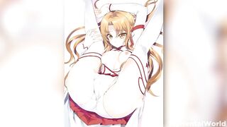 Sword Art Online Hentai Asuna Porn best Compilation Fuck