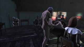 Fallout 4 Fuck in Night Club