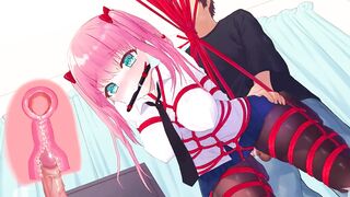 Girl in Bondage Fucked and Creampied (4K 60FPS)