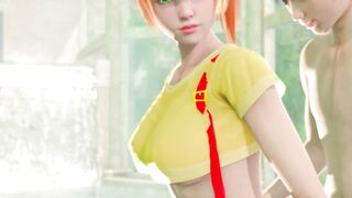 Pokemon - Misty Takes it from behind
