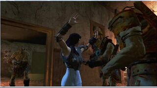 Porn Fallout 76. Group Sex Monsters with a Girl | Fallout 76, Porno Game 3d