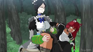 Maids Spanking Scene Hentai (overlord Lupustegina and Yuri Alpha)
