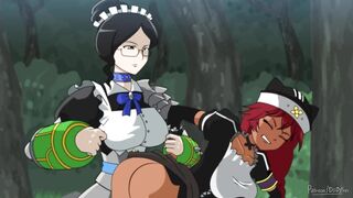 Maids Spanking Scene Hentai (overlord Lupustegina and Yuri Alpha)