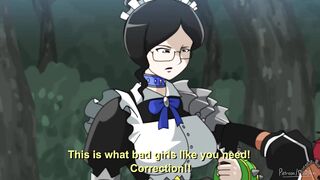 Maids Spanking Scene Hentai (overlord Lupustegina and Yuri Alpha)