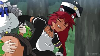 Maids Spanking Scene Hentai (overlord Lupustegina and Yuri Alpha)