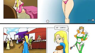 Goddess of Fertility - Huge Belly Pregnant Expansion Hentai Comic by Marrazan