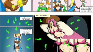 Goddess of Fertility - Huge Belly Pregnant Expansion Hentai Comic by Marrazan