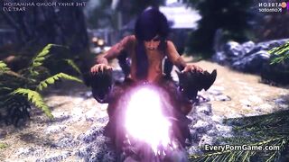 Big Tit Babe Fucked In Skyrim Gameplay