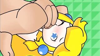 Minus8 Princess Peach and Mario face fuck - p..com