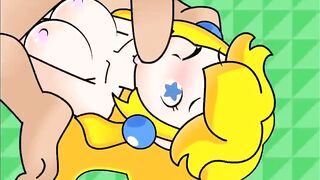 Minus8 Princess Peach and Mario face fuck - p..com