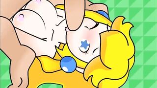Minus8 Princess Peach and Mario face fuck - p..com
