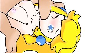 Minus8 Princess Peach and Mario face fuck - p..com
