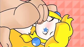 Minus8 Princess Peach and Mario face fuck - p..com