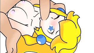 Minus8 Princess Peach and Mario face fuck - p..com