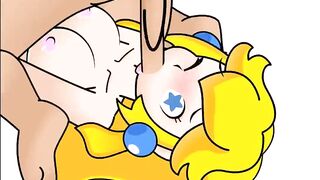 Minus8 Princess Peach and Mario face fuck - p..com