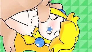 Minus8 Princess Peach and Mario face fuck - p..com