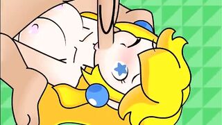 Minus8 Princess Peach and Mario face fuck - p..com