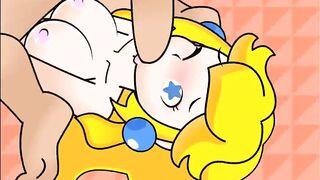 Minus8 Princess Peach and Mario face fuck - p..com