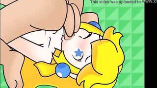 Minus8 Princess Peach and Mario face fuck - p..com