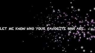 MY TOP 10 FAVORITE BBW EVER!!!