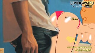 POWEPUFF GIRLS 2D Cartoon Real Waifu MS. SARAH BELLUM #1 DOGGYSTYLE Big ANIMATION Ass Booty Cosplay