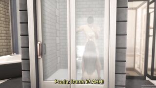 Cardi B Takes a Bath