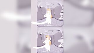 [VR 360 4K] Kaede Yumesaki GameClubProject Shower and Sucking