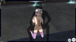 3D HENTAI Yuzuki Yukari Breastfeeding your Cock