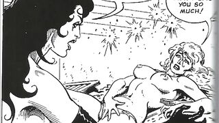 COWGIRLS AT WAR - FETISH BABES ILLUSTRATIONS - RUSS HEATH