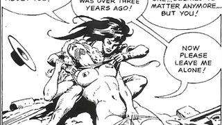 COWGIRLS AT WAR - FETISH BABES ILLUSTRATIONS - RUSS HEATH