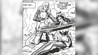 COWGIRLS AT WAR - FETISH BABES ILLUSTRATIONS - RUSS HEATH