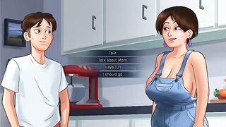Summertime Saga - All Scenes Aunt Diane