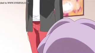 Delicate Cartoon Couple Anal Creampie