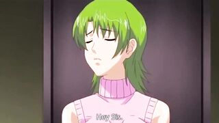 Delicate Cartoon Couple Anal Creampie