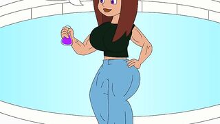 Hilda gets Muscular