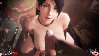 Momiji Wet Blowjob