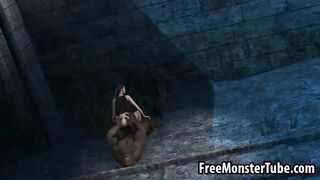 Yummy 3D babe enjoying getting fucked hard outdoorsndtrol2fix-high 2