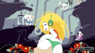 Curly Brace Reverse Cowgirl - Cave Story Porn