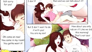 Milftoon Porn Cartoon, Stepmom Catches Boy Jerking off to her Photos