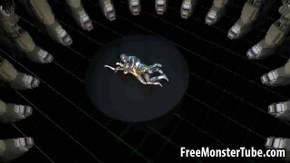 Sexy 3D babe from Tron enjoying getting fucked harderted-high 2