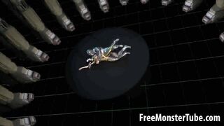 Sexy 3D babe from Tron enjoying getting fucked harderted-high 2